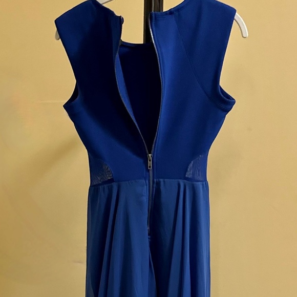 Material Girl NWOT  Hi-Lo Mixed Media Dress (S) - Picture 7 of 14